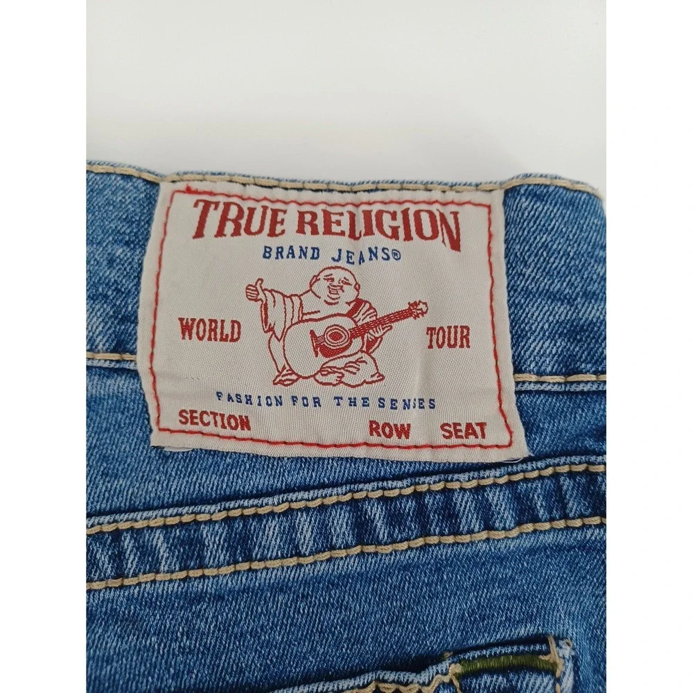True Religion Mens Ricky BigT Relaxed Straight 36x33